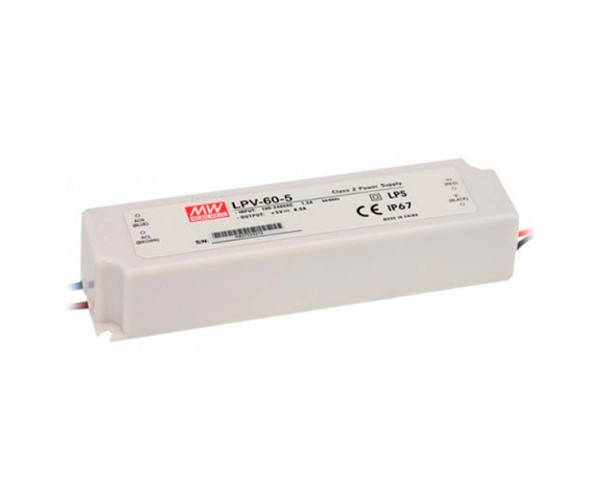 

Блок питания Mean Well LPV-60-24 для LED экранов 24 В 60 Вт 2,5 А