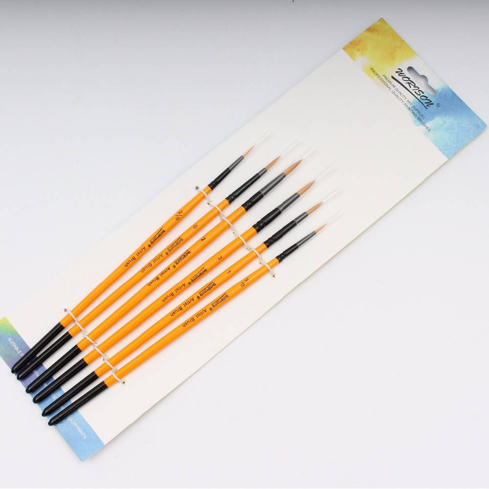 

Набор кистей для мелкой детализации WORISON 6 штук