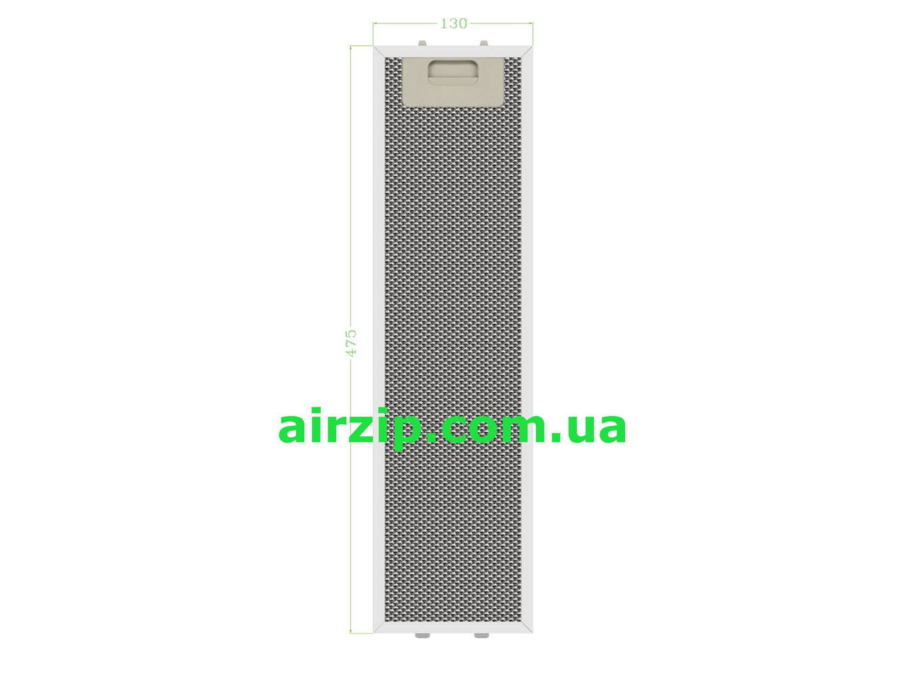 

Фильтр жировой для вытяжки 130 x 475 mm