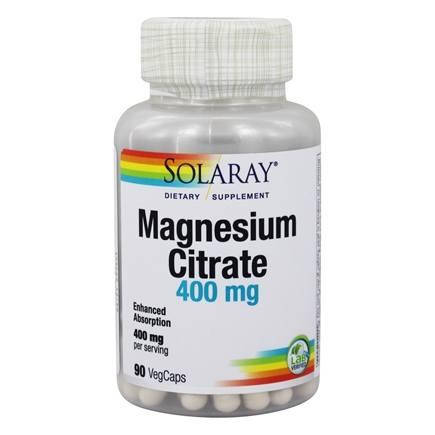 

Цитрат магния (Magnesium Citrate) 400 мг 90 капсул