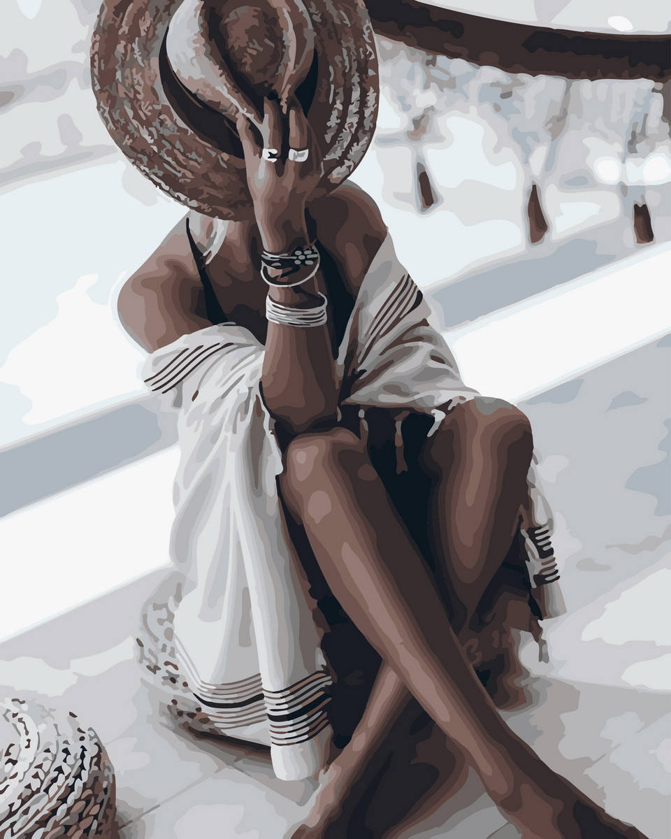 

Картина раскраска Назнакомка в шляпе (BK-GX32484) 40 х 50 см (Без коробки)