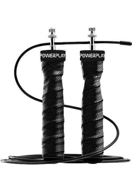 

Скакалка скоростная на подшипниках PowerPlay 4208 Черная