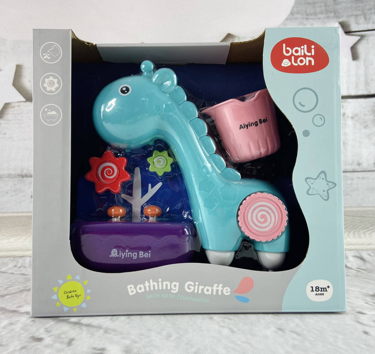

Игрушка Для ванной "Жирафик" В коробке Y8606 112559