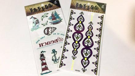 

Флеш-тату рисунки морские Beach и другие