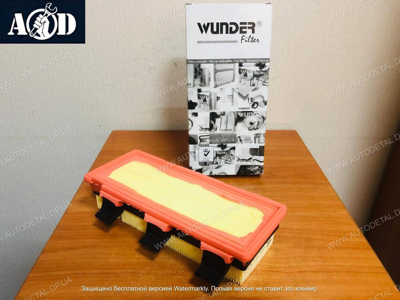 

Фильтр воздушный Renault Kangoo 1.9 D 1997-->2008 Wunder Filter (Турция) WH 805