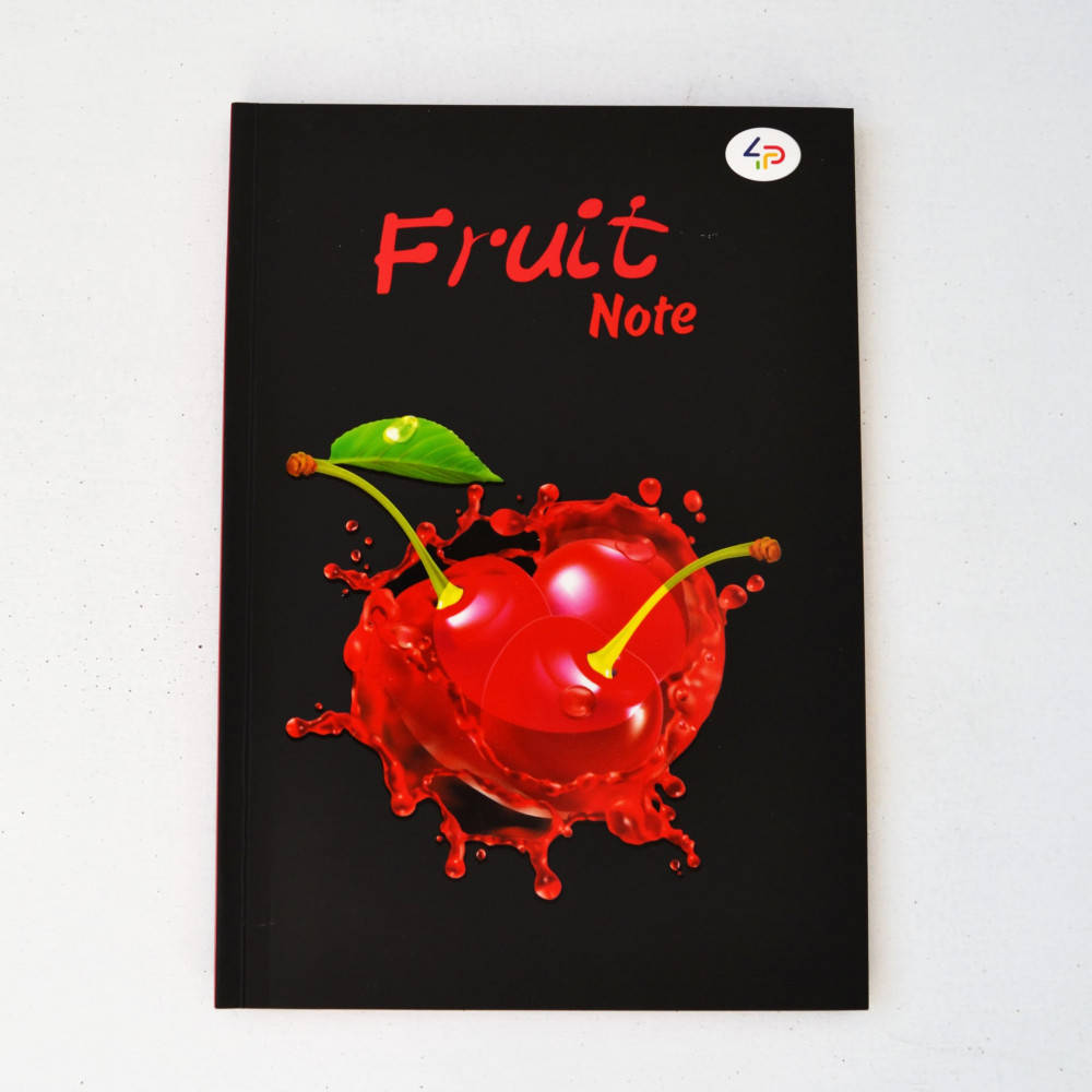

Блокнот А5 с цветными листами Profi Frutti Burgundy 80 страниц арт. 900145