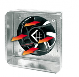 

Адаптор под решетку с вентилятором 17х17 Ø100/125