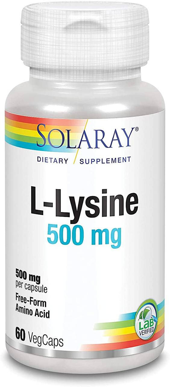 

Лизин (L-Lysine) 500 мг 60 капсул