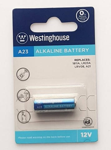 

Батарейка Westinghouse Alkaline 12V A23 / LRV08
