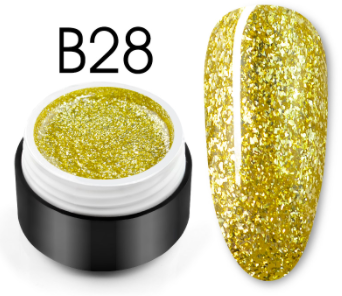 

Гель Shiny Platinum Gel 5 мл, номер B28