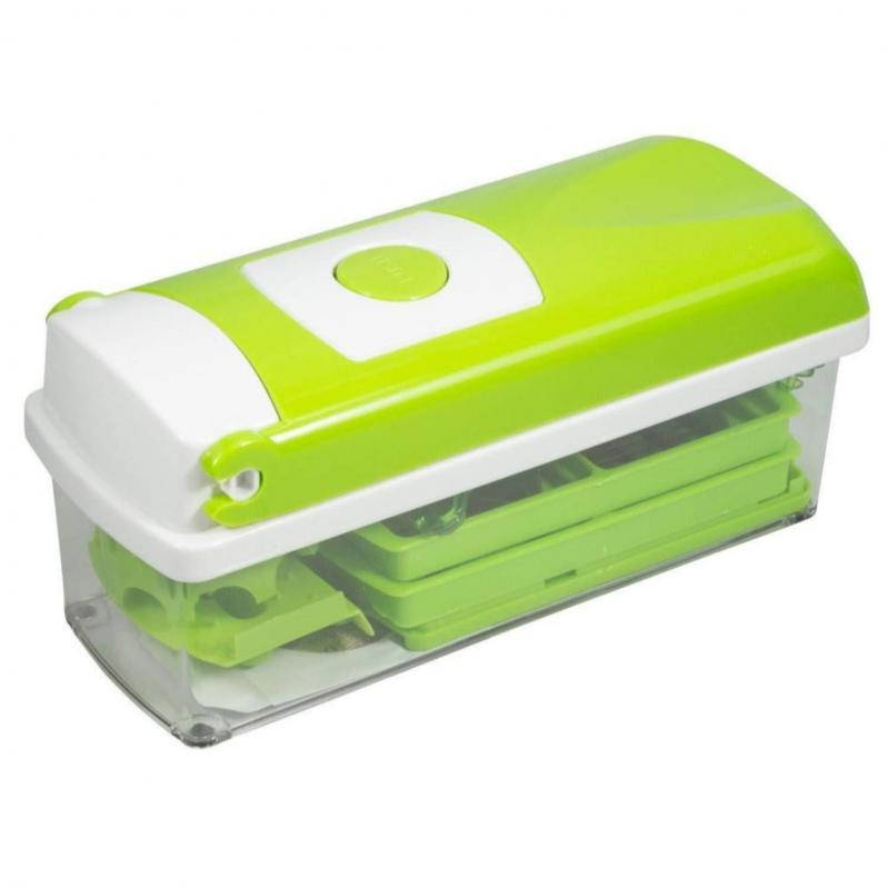 

Овощерезка для приготовления салата нарезки овощей фруктов GNS Nicer Dicer Plus