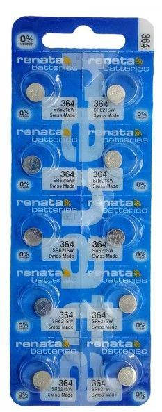 

Батарейки Renata SR626SW / AG4 10шт