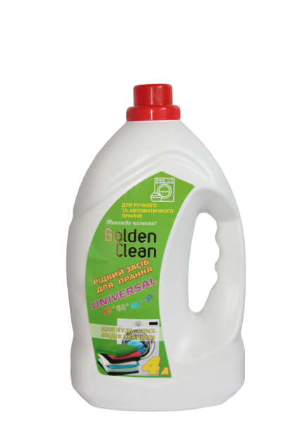 

Гель для стирки универсальный Golden Clean 4 л