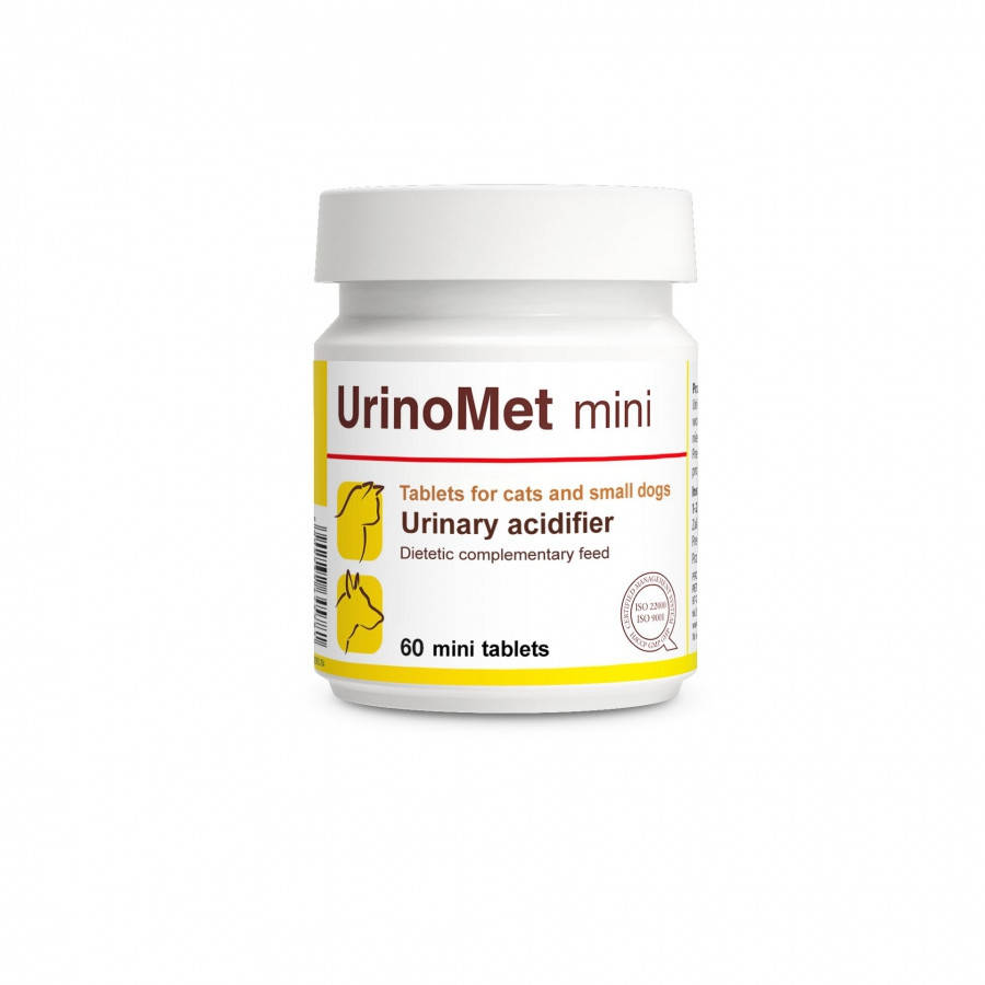 

Dolfos UrinoMet mini - Регулятор кислотности мочи у мини собак и кошек (1704-60) 60 табл.