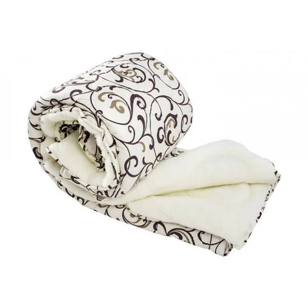 

Одеяло, ковдра зима-лето из овечьей шерсти 180х215 (двухспалка), Разные цвета