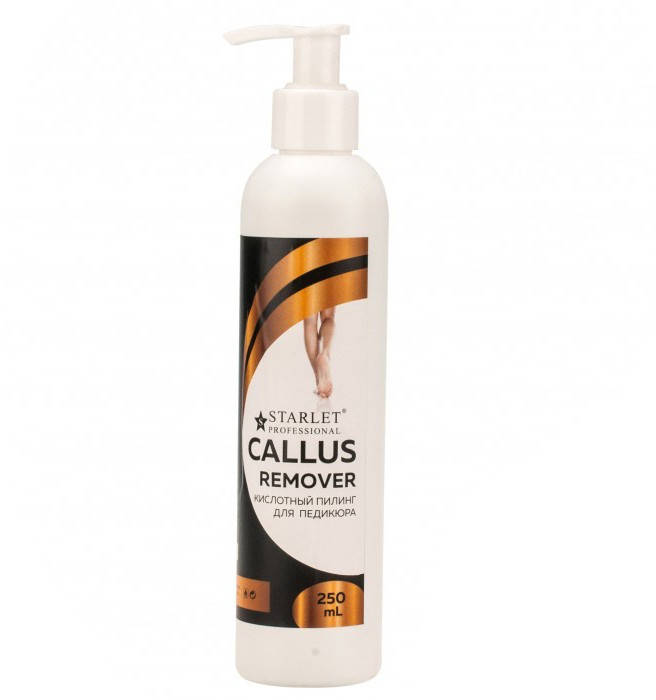 

Кислотный пилинг для педикюра Starlet Professional Callus Remover, 250 мл
