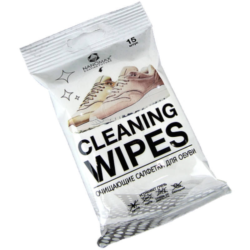 

Очищающие салфетки Наномакс CLEANING WIPES 15 шт купить в Украине