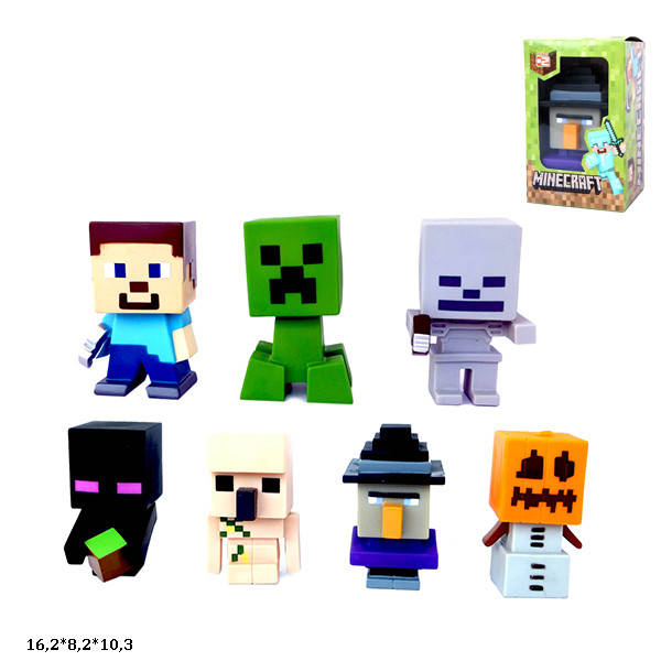 

Герої MINECRAFT 7 видів 506055