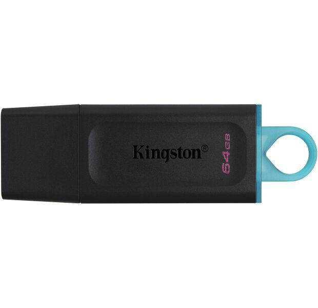 

Флешка Kingston 64GB DataTraveler Exodia Black/Teal USB3.2 (DTX/64GB), Черный
