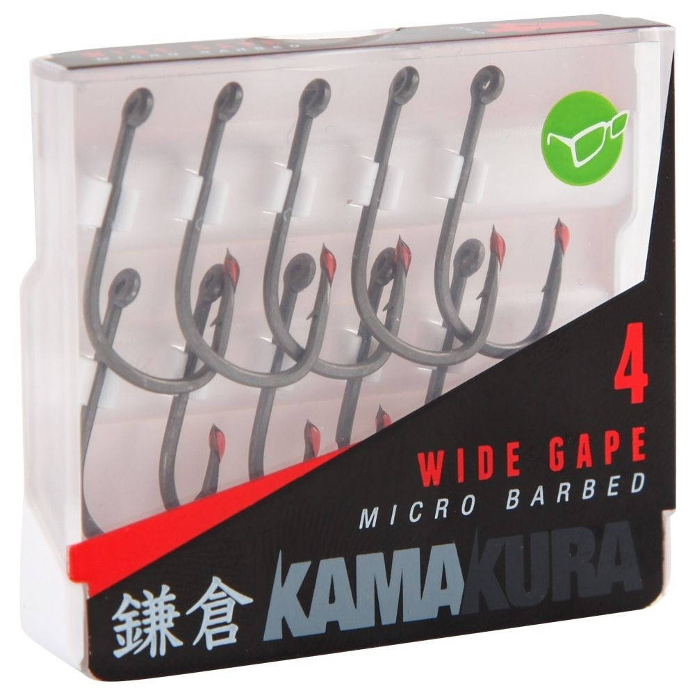 

Крючки Korda Kamakura Wide Gape Hooks №4