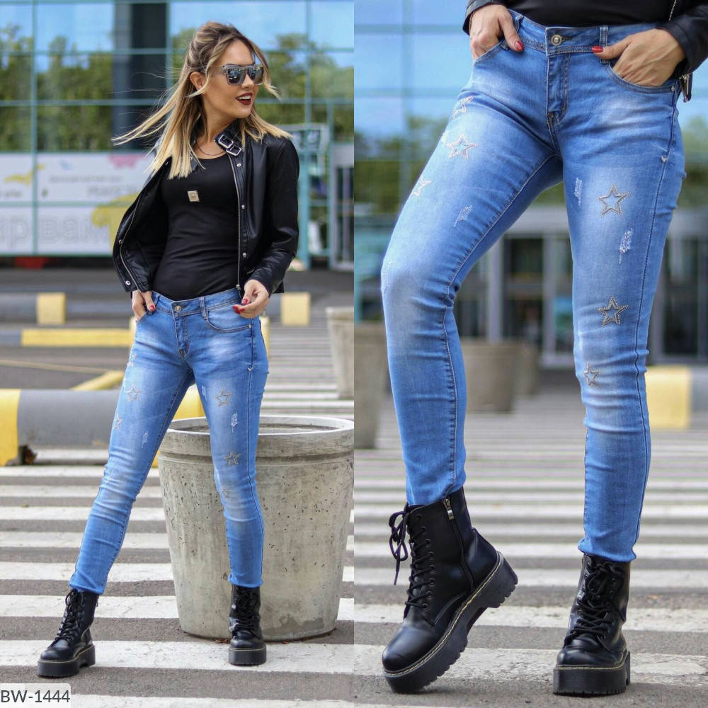 

Джинсы женские (42, 44, 46, 48) "VALENTINA" недорого от прямого поставщика