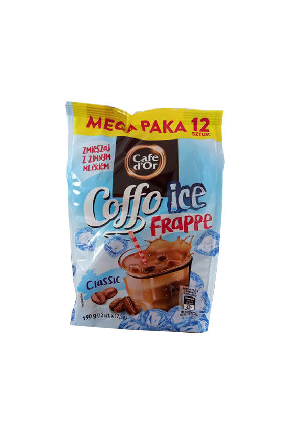 

Кофе холодный Coffo Cafe D’or Ice Frappe Classic 150гр в стиках (12шт*12,5г) Польша