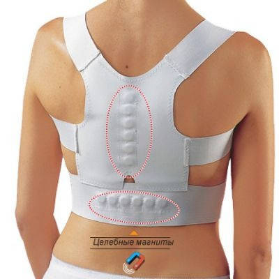 

Магнитный корсет от сутулости Power Magnetic Posture Support Emson - корректор осанки