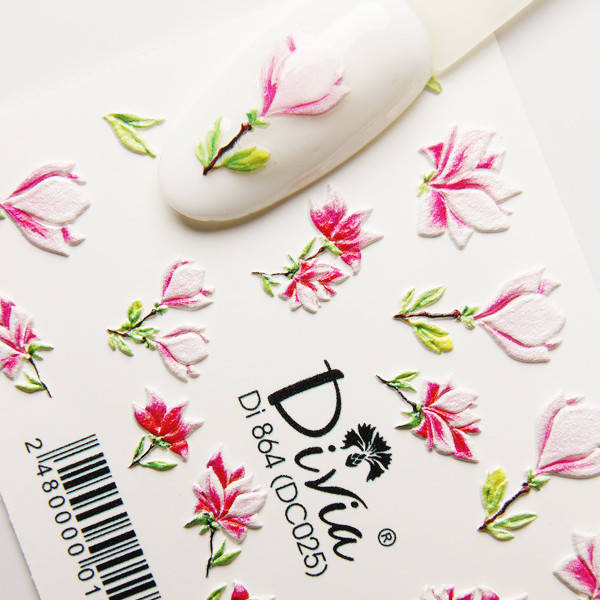 

Divia Наклейки кольорові "3D" Di864 №DC025