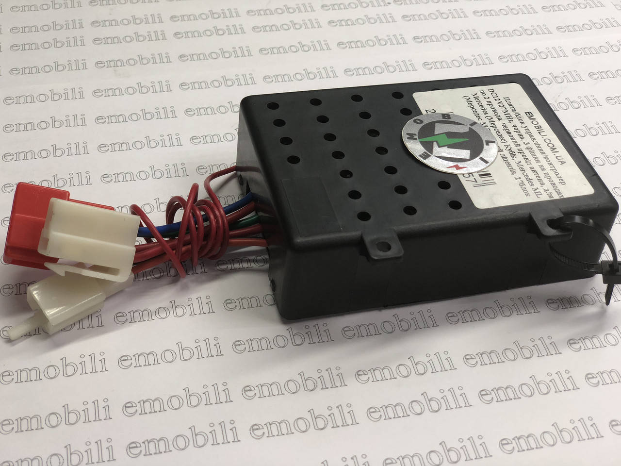 

Плата/ блок управления/ контролер DC12V27MHz, черный для детского электромобиля