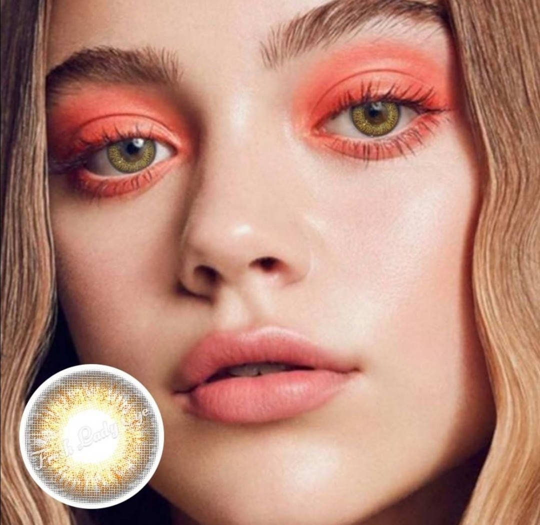 

Янтарные линзы "Gem Brown" Медовые линзы. Цветные линзы