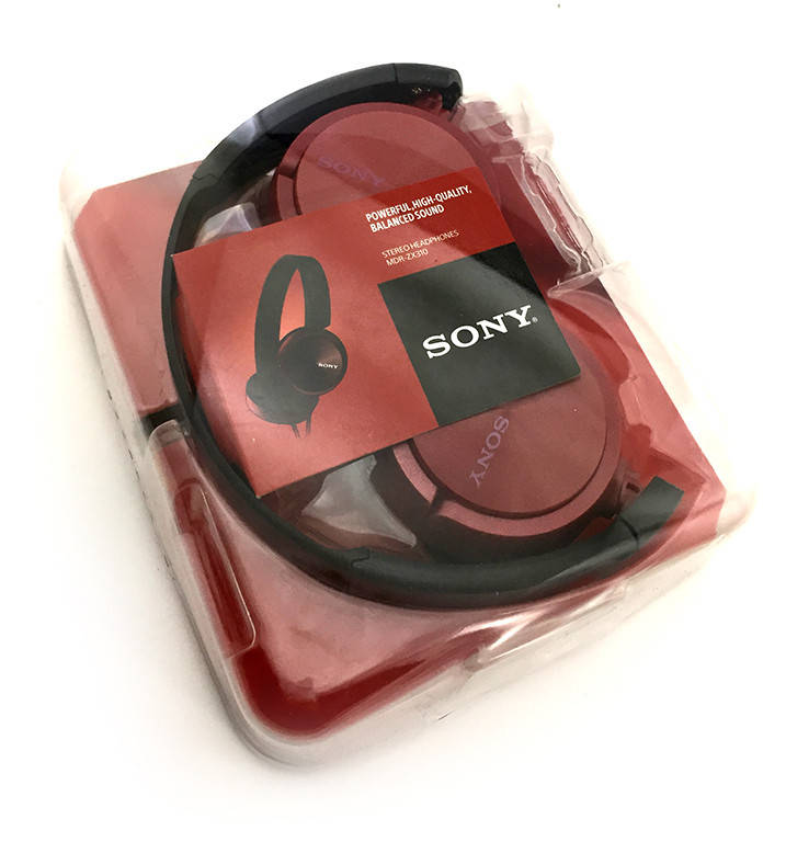 

Наушники SONY MDR-ZX310 Red, Красный