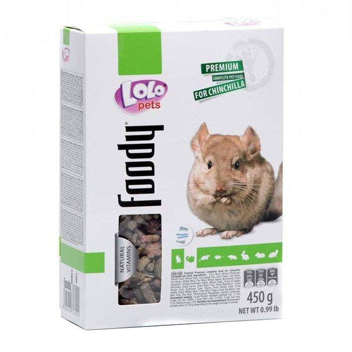 

Lolo Pets Полнорационный корм для шиншилл 1 кг