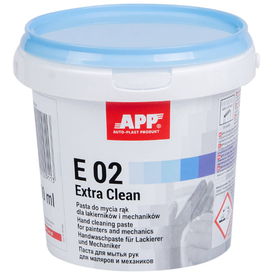 

Паста для мытья рук "E 02 Extra Clean", APP, 500ml, 090101