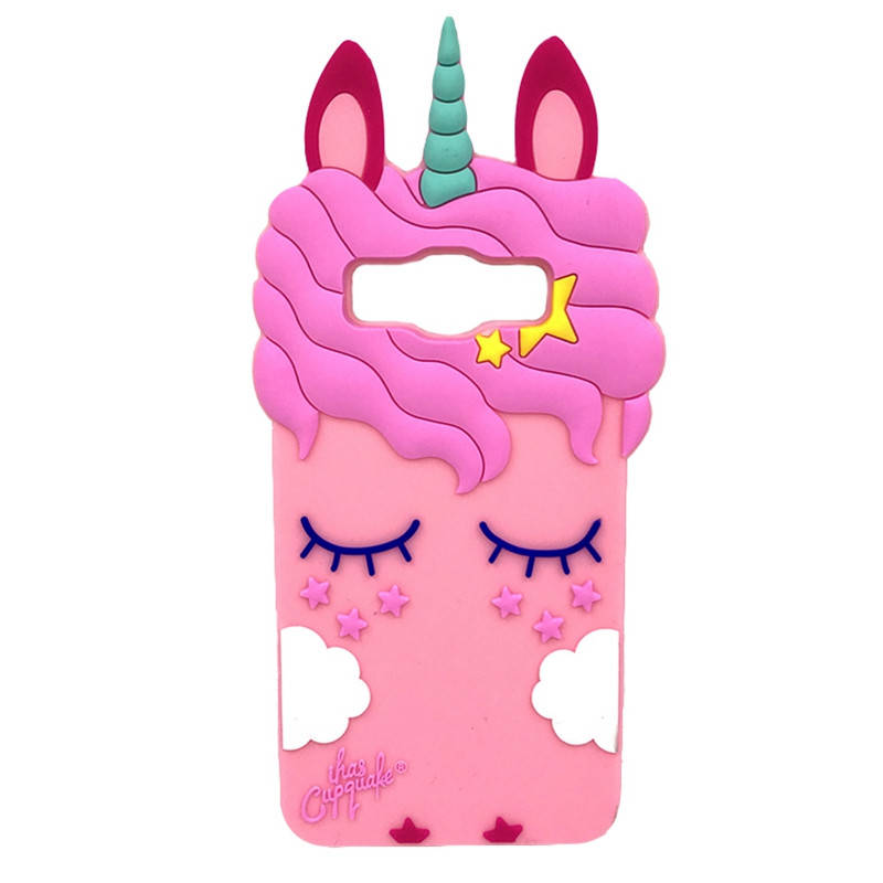 

Чехол 3D Toy для Samsung Galaxy J7 2016 / J710 Бампер резиновый Единорог Rose