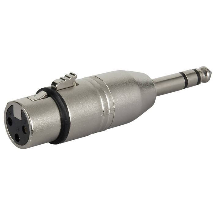 

DAP FLA24 Адаптер XLR "мама" — jack "папа" Stereo