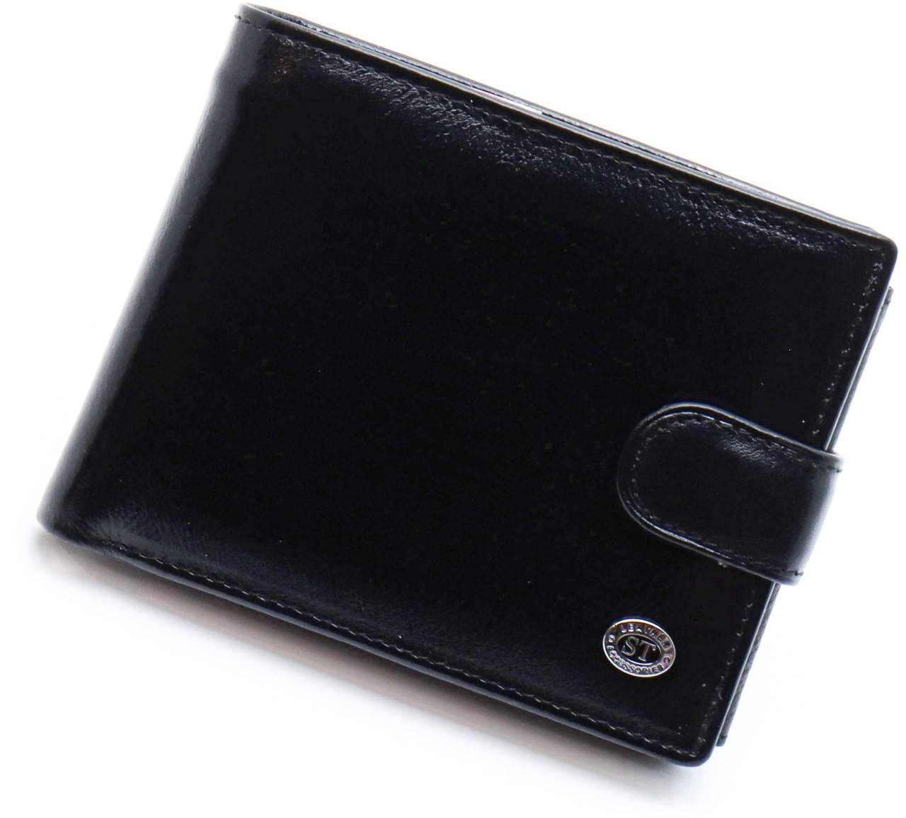 

Мужское портмоне из натуральной кожи ST Leather В141 Черный