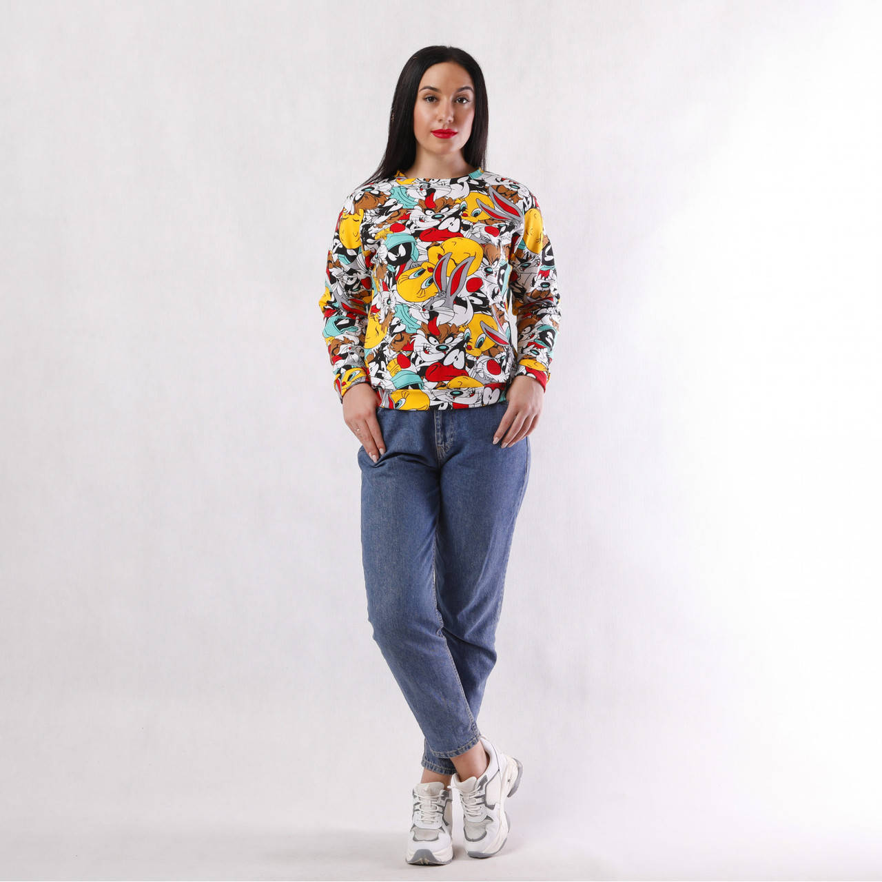 

Женская молодежная кофта-свитшот Мультяш