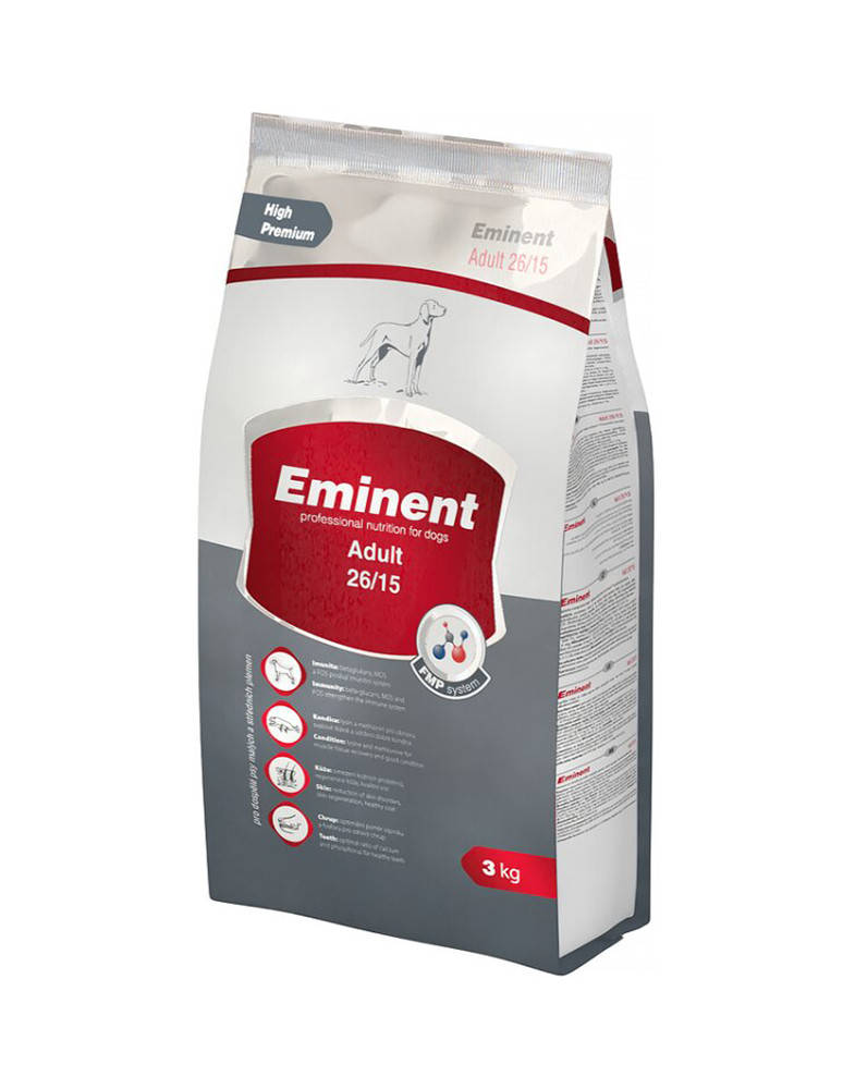 

Eminent Adult 26/15 для собак средних и малых пород 3 кг