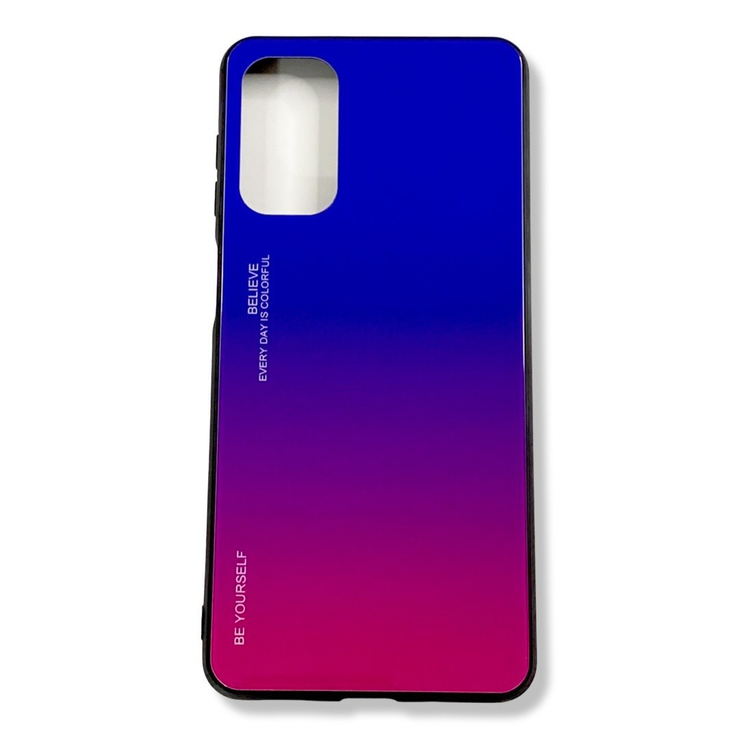 

Чехол Glass case на Samsung Galaxy M52 5G (на самсунг м52) фиолетово-малиновый, Разные цвета