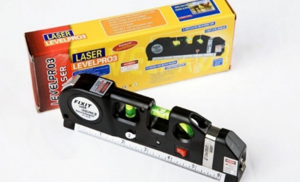 

Лазерный уровень нивелир Fixit Laser Level Pro 3 +рулетка+уровень