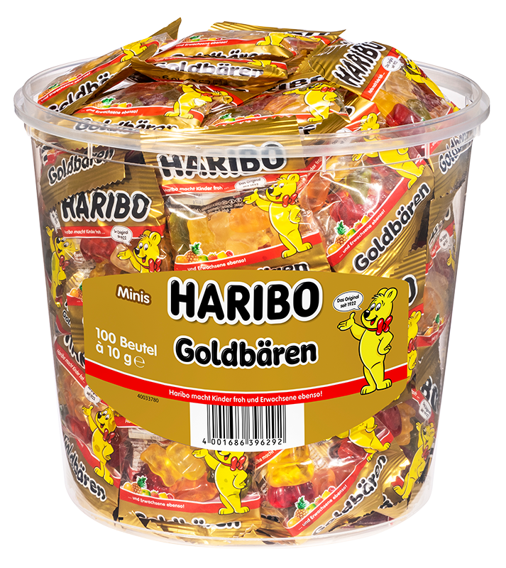 

Haribo Goldbaren Mini 100 minis 1000g