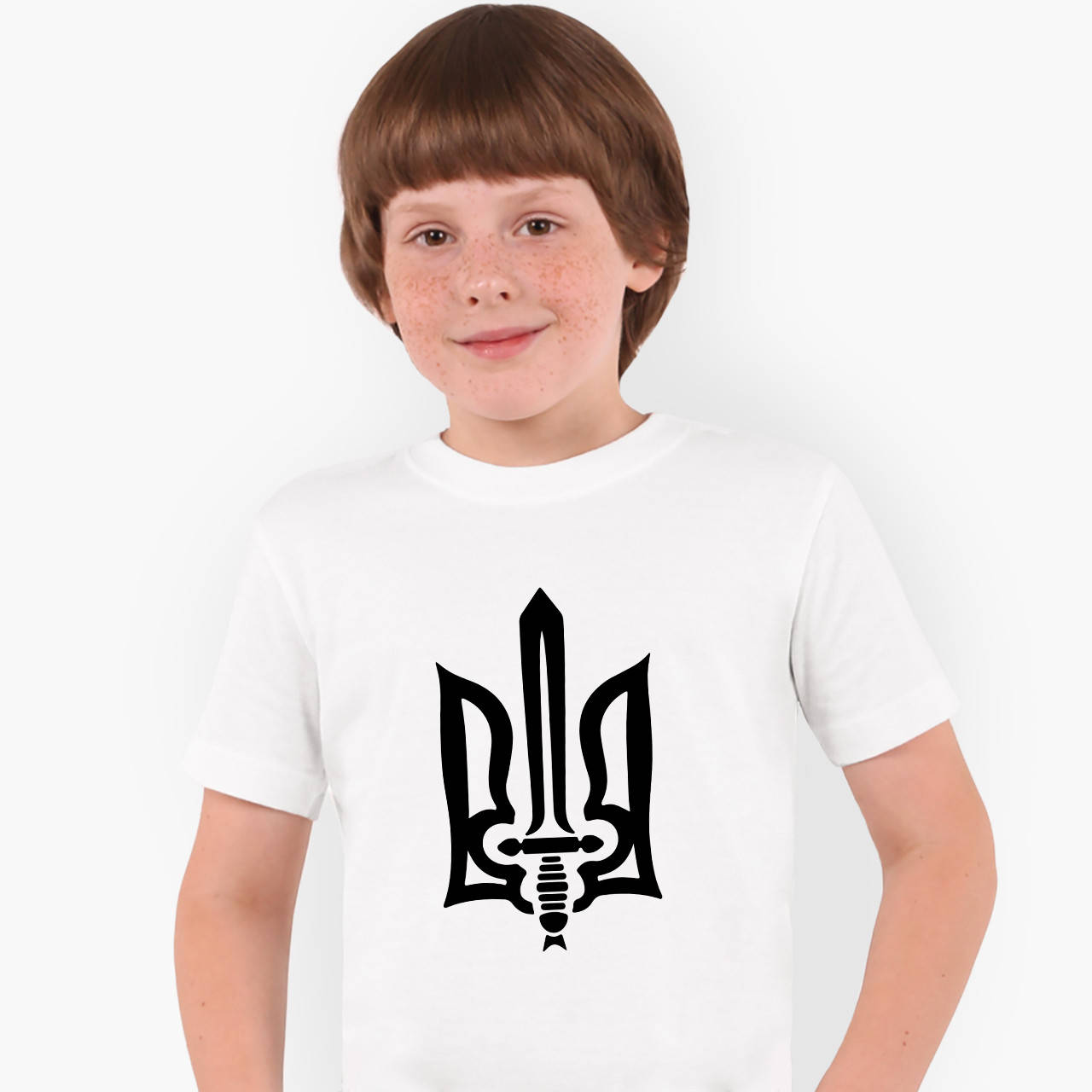 

Футболка детская Трезубец (Trident) Белый (9224-3730) 134