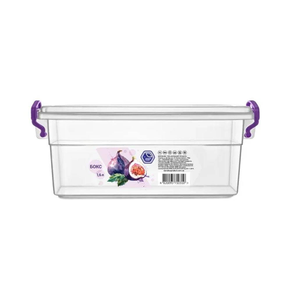 

Контейнер с ручками Народный продукт №13 прямоугольный 1,6 л