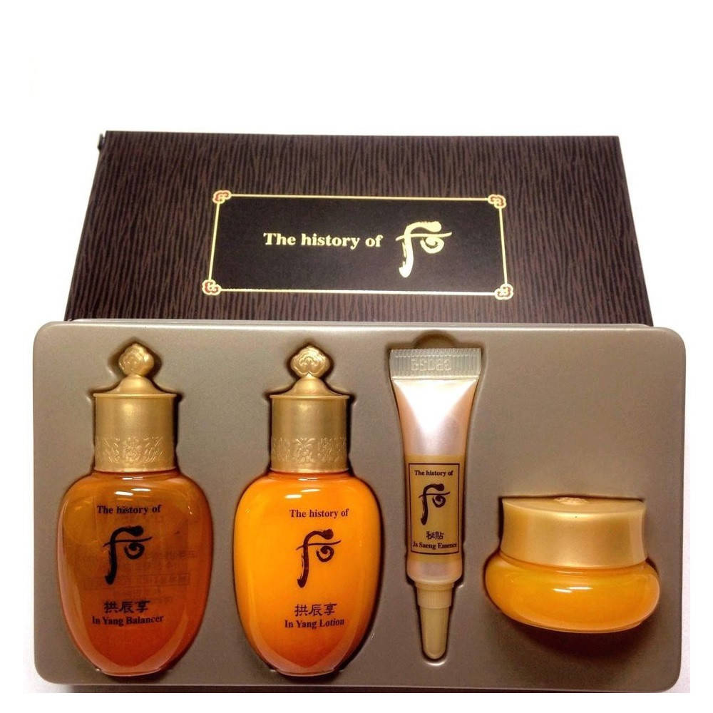 

Базовая увлажняющая и питательная серия The History Of Whoo Essential Moisturizing 4pcs Set(48мл)