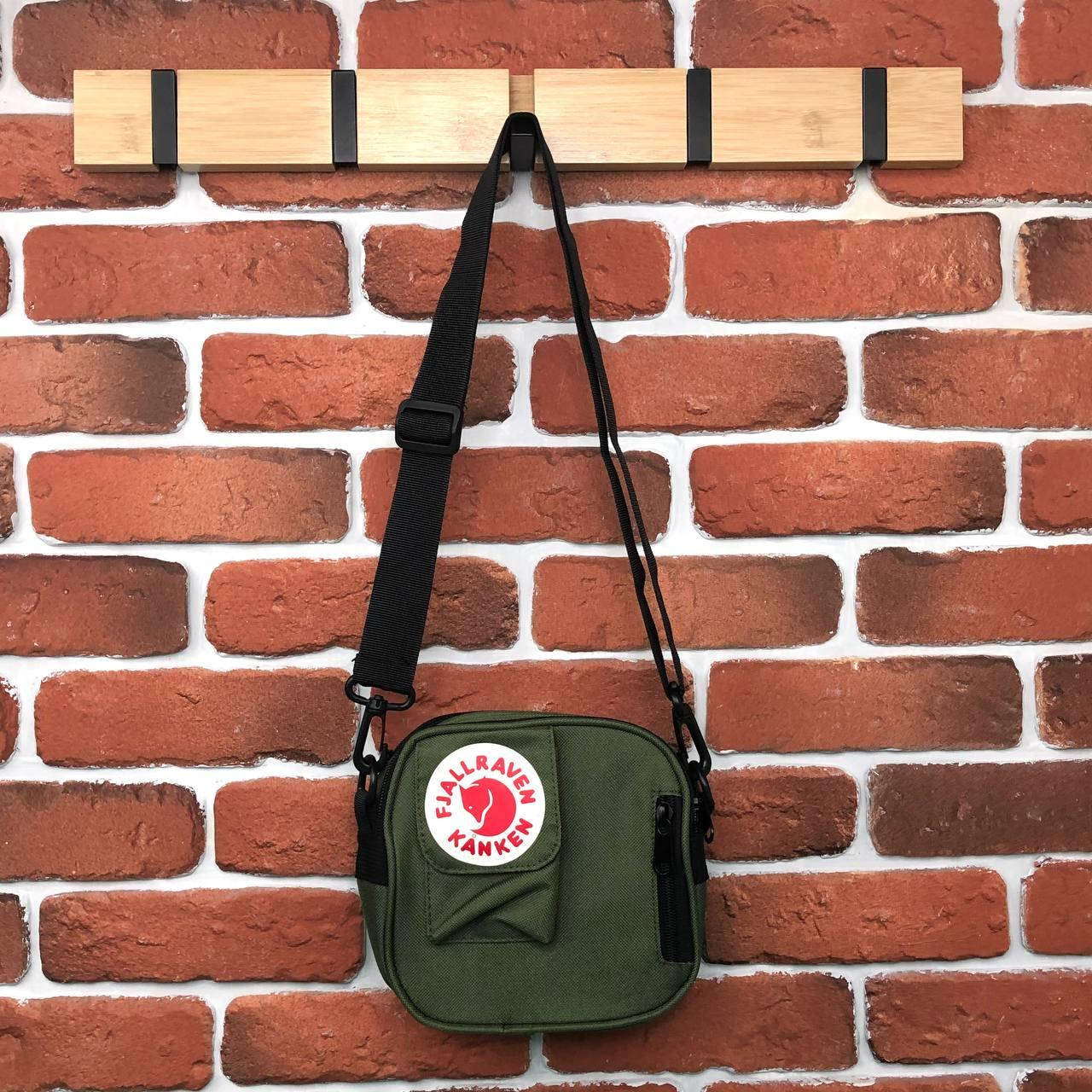

Сумка через плечо Мессенджер Барсетка Fjallraven Kanken Канкен Хаки