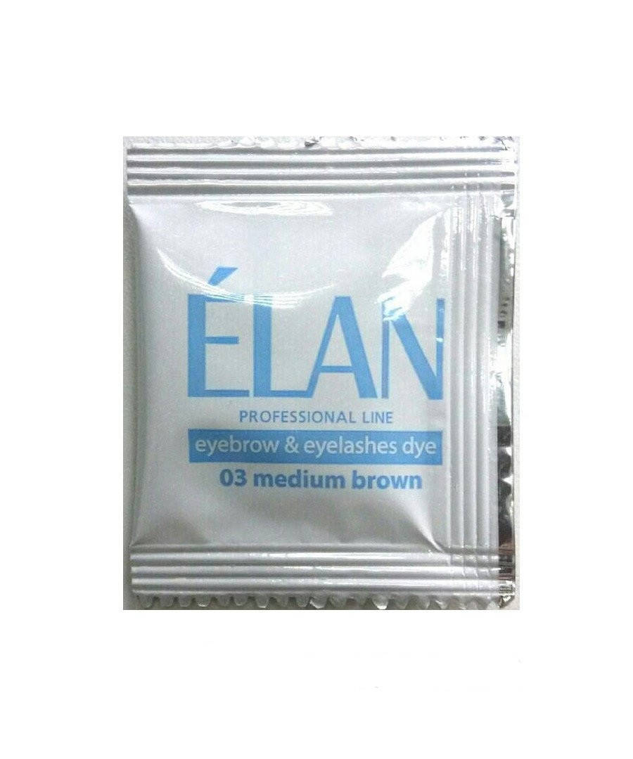 

Краска для бровей и ресниц Elan "Светло коричневая"