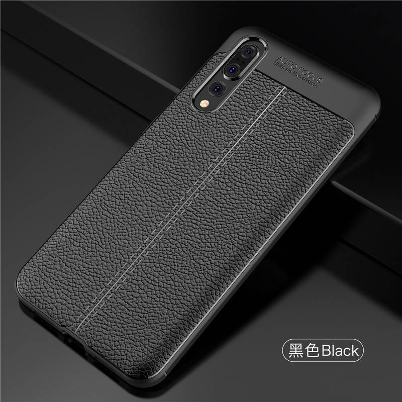 

TPU чехол накладка Tiger для Huawei P20 Pro (4 цвета) чёрный, Разные цвета