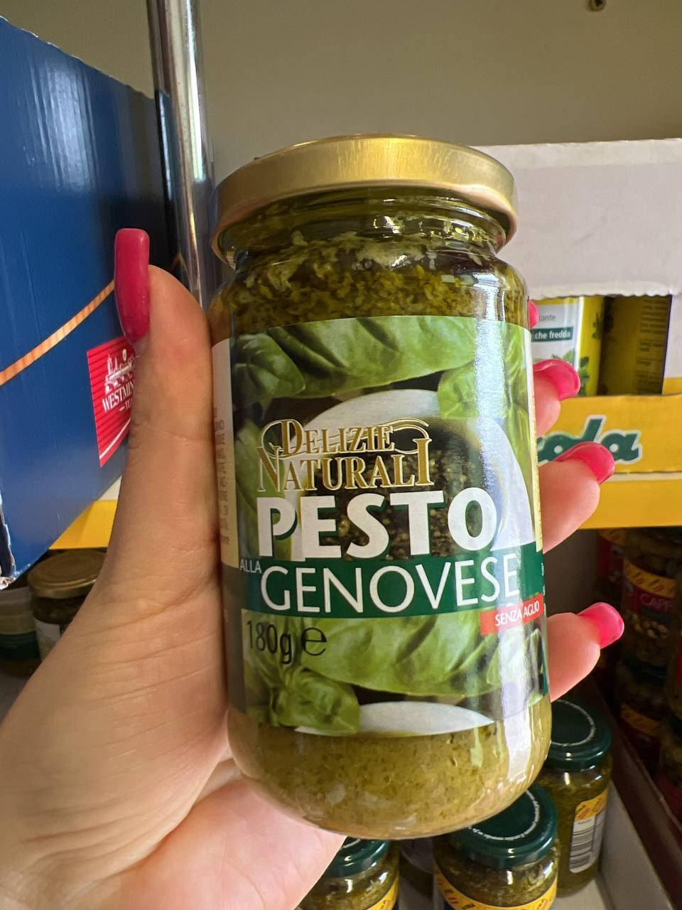 

Соус Песто "Delizie naturali alla genovese" 180 гр. Италия