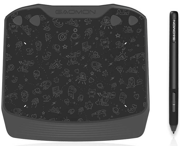 

Графический планшет Gaomon S630 для рисования, Черный
