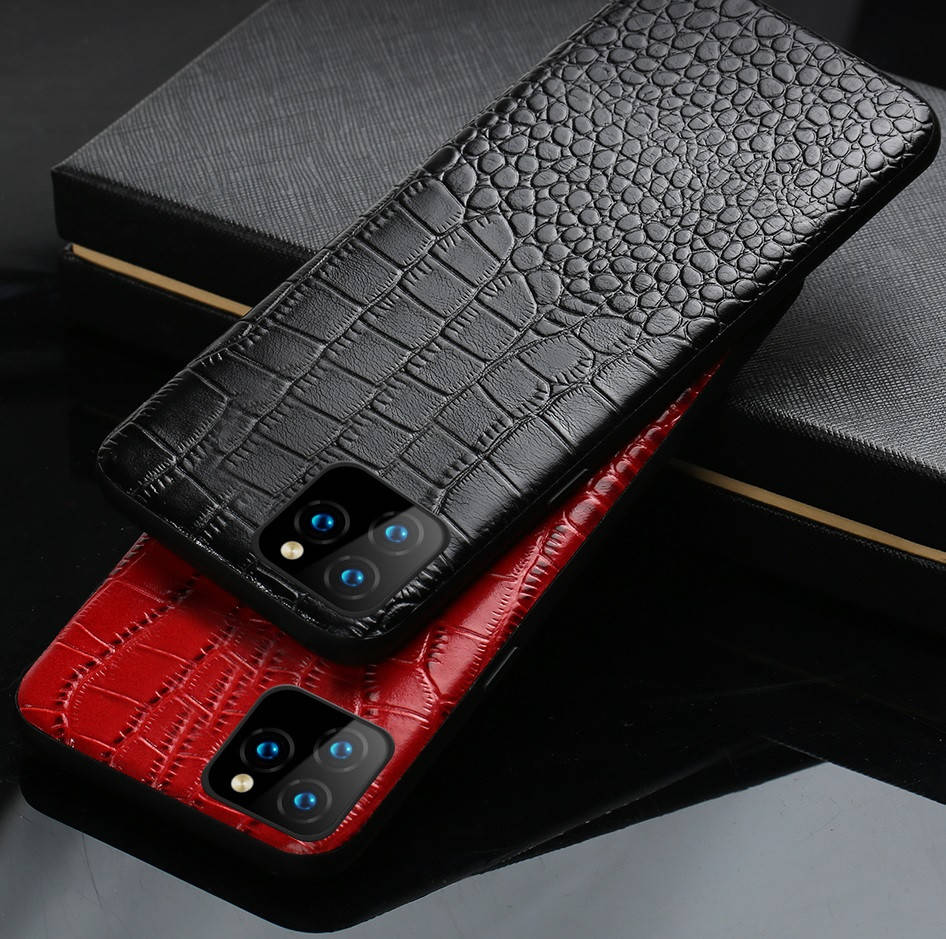 

Кожаный чехол под крокодила для Apple iPhone 11